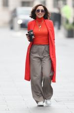 MYLEENE KLASS Arrives at Classic FM Studios in London 12/31/2020