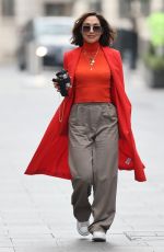 MYLEENE KLASS Arrives at Classic FM Studios in London 12/31/2020