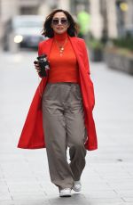 MYLEENE KLASS Arrives at Classic FM Studios in London 12/31/2020