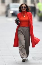 MYLEENE KLASS Arrives at Classic FM Studios in London 12/31/2020