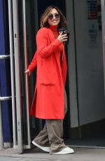 MYLEENE KLASS Arrives at Classic FM Studios in London 12/31/2020