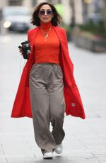 MYLEENE KLASS Arrives at Classic FM Studios in London 12/31/2020