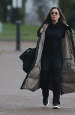 MYLEENE KLASS Arrives at Dancing on Ice Rehearsals in London 01/11/2021