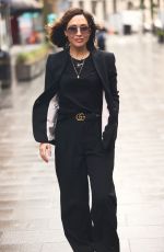 MYLEENE KLASS Arrives at Global Radio in London 01/28/2021