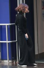 MYLEENE KLASS Arrives at Global Radio in London 01/3./2021