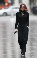 MYLEENE KLASS Arrives at Global Radio in London 01/3./2021