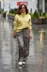 MYLEENE KLASS Arrives at Smooth Radio in London 01/29/2021