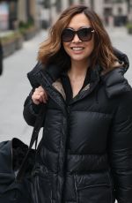 MYLEENE KLASS Heading to Dancing on Ice Rehersal in London 01/08/2021