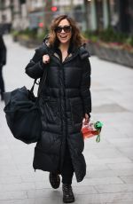 MYLEENE KLASS Heading to Dancing on Ice Rehersal in London 01/08/2021