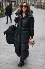 MYLEENE KLASS Heading to Dancing on Ice Rehersal in London 01/08/2021