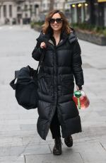 MYLEENE KLASS Heading to Dancing on Ice Rehersal in London 01/08/2021