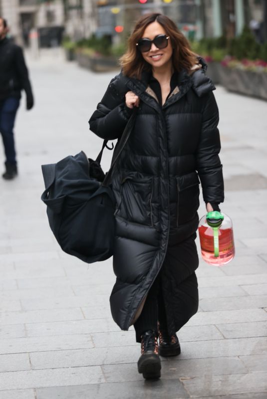 MYLEENE KLASS Heading to Dancing on Ice Rehersal in London 01/08/2021