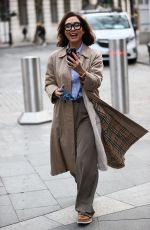 MYLEENE KLASS Out in London 01/18/2021
