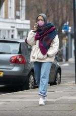 NAOMI ACKIE Out in London 01/08/2021