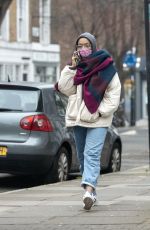 NAOMI ACKIE Out in London 01/08/2021