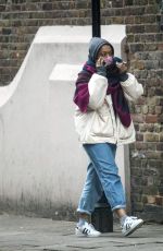 NAOMI ACKIE Out in London 01/08/2021