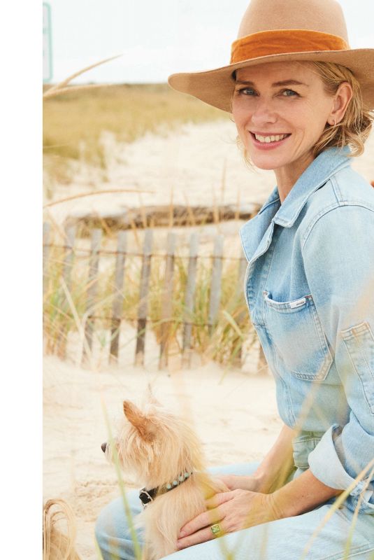 NAOMI WATTS in Hamptons Magazine. Holiday 2021