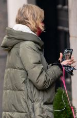 NAOMI WATTS Out with Her Dog in New York 01/16/2021