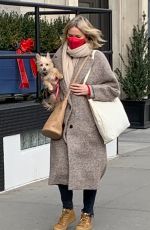 NAOMI WATTS Out with Her Dog in New York 01/22/2021