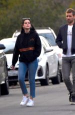 NATALIE JOY Out and About in Los Angeles 01/19/2021