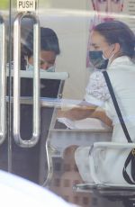NATALIE PORTMAN at a Nail Salon in Sydney 01/24/2021