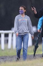 NATALIE PORTMAN at Horse Riding Lesson in Centennial Park in Sydney 01/28/2021