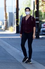 NEVE CAMPBELL Out and About in Los Angeles 01/11/2021