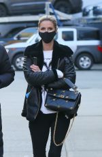 NICKY HILTON Wearing a Mask Out in New York 01/19/2021