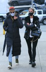 NICKY HILTON Wearing a Mask Out in New York 01/19/2021