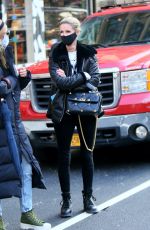 NICKY HILTON Wearing a Mask Out in New York 01/19/2021