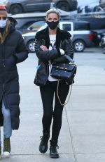 NICKY HILTON Wearing a Mask Out in New York 01/19/2021