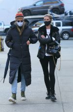 NICKY HILTON Wearing a Mask Out in New York 01/19/2021