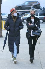 NICKY HILTON Wearing a Mask Out in New York 01/19/2021
