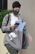 NICOLE MURPHY Out and About in Beverly Hills 01/28/2021