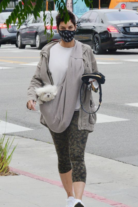 NICOLE MURPHY Out and About in Beverly Hills 01/28/2021