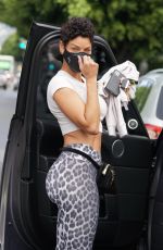 NICOLE MURPHY OUt f Early Morning Workout in West Hollywood 01/29/2021
