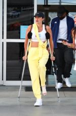 NICOLE WILLIAMS and LEXY PANTERA at LAX Airport in Los Angeles 01/27/2021