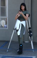 NICOLE WILLIAMS Leaves a Physical Therapy Clinic in West Hollywood 01/21/2021