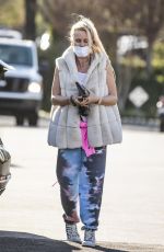 NICOLLETTE SHERIDAN Out in Calabasas 01/24/2021
