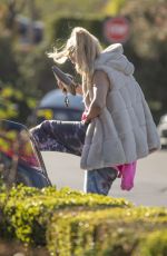 NICOLLETTE SHERIDAN Out in Calabasas 01/24/2021