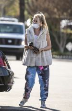 NICOLLETTE SHERIDAN Out in Calabasas 01/24/2021