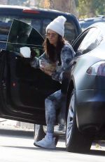 NINA DOBREV Heading to Lunch in Los Angeles 01/04/2021