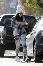 NINA DOBREV Heading to Lunch in Los Angeles 01/04/2021