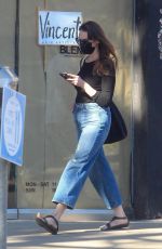 ODETTE ANNABLE in Denim Out in Beverly Hills 01/18/2021