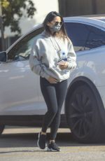 OLIVIA MUNN Heading to a Private Gym in West Hollywood 01/04/2021