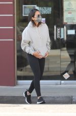 OLIVIA MUNN Heading to a Private Gym in West Hollywood 01/04/2021