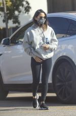 OLIVIA MUNN Heading to a Private Gym in West Hollywood 01/04/2021