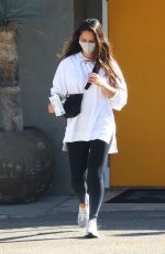 OLIVIA MUNN Leaves a Gym in Los Angeles 01/11/2021