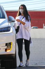 OLIVIA MUNN Leaves a Gym in Los Angeles 01/11/2021