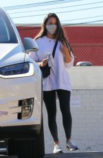 OLIVIA MUNN Leaves a Gym in Los Angeles 01/11/2021